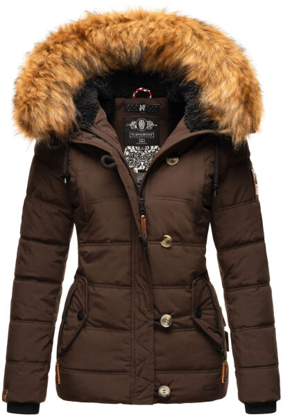 Navahoo Zoja ladies quilted jacket with teddy fur  Größe XS - Gr. 34