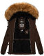 Navahoo Zoja ladies quilted jacket with teddy fur  Größe XS - Gr. 34