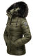 Navahoo Zuckerbiene ladies hooded quilted jacket  Größe S - Gr. 36