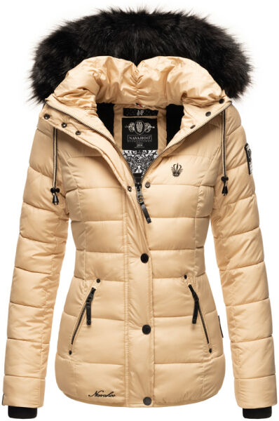 Navahoo Zuckerbiene ladies hooded quilted jacket  Größe XS - Gr. 34