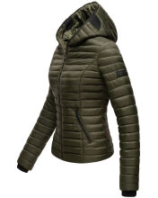 Navahoo Kimuk Damen Übergangs Steppjacke Olive Größe M - Gr. 38