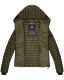 Navahoo Kimuk Damen Übergangs Steppjacke Olive Größe M - Gr. 38