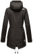 Marikoo Zimtzicke Damen lange Softshell Jacke Schwarz w.D. Größe S - Gr. 36