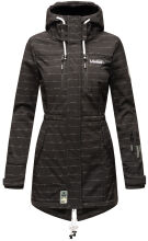 Marikoo Zimtzicke Damen lange Softshell Jacke Schwarz w.L. Gr&ouml;&szlig;e M - Gr. 38