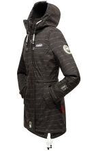 Marikoo Zimtzicke Damen lange Softshell Jacke Schwarz w.L. Gr&ouml;&szlig;e M - Gr. 38