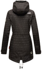 Marikoo Zimtzicke Damen lange Softshell Jacke Schwarz w.L. Gr&ouml;&szlig;e M - Gr. 38