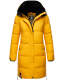 Navahoo Megan ladies winter hooded quilted jacket Gelb-Gr.XS