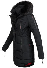 Marikoo Moonshine warm ladies winterjacket parka quilted Schwarz