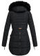 Marikoo Moonshine warm ladies winterjacket parka quilted Schwarz