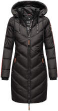 Marikoo Armasa Ladies Winter Quilted Jacket B842 Schwarz