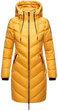 Marikoo Armasa lange Damen Winter Steppjacke Gelb Größe XS - Gr. XS