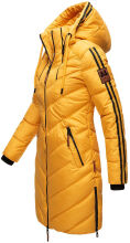 Marikoo Armasa lange Damen Winter Steppjacke Gelb Größe XS - Gr. XS