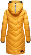 Marikoo Armasa lange Damen Winter Steppjacke Gelb Größe XS - Gr. XS