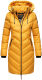 Marikoo Armasa lange Damen Winter Steppjacke Gelb Größe XS - Gr. XS