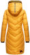 Marikoo Armasa lange Damen Winter Steppjacke Gelb Größe XS - Gr. XS