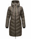 Marikoo Armasa lange Damen Winter Steppjacke Anthrazit Gr&ouml;&szlig;e XS - Gr. XS