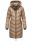 Marikoo Armasa lange Damen Winter Steppjacke Taupe Grey Größe XS - Gr. XS