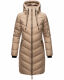 Marikoo Armasa Ladies Winter Quilted Jacket B842 Taupe Grey