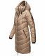 Marikoo Armasa Ladies Winter Quilted Jacket B842 Taupe Grey