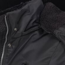 Navahoo Mangala Princess Damen Winter Parka Jacke TeddyfellSchwarz-Gr.XL