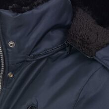 Navahoo Mangala Princess Damen Winter Parka Jacke TeddyfellNavy-Gr.S
