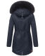 Navahoo Mangala Princess Damen Winter Parka Jacke TeddyfellNavy-Gr.S