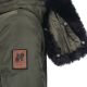 Navahoo Mangala Princess Damen Winter Parka Jacke TeddyfellGrün-Gr.XS