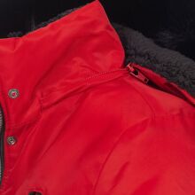 Navahoo Mangala Princess ladies winter parka jacket teddyfell Rot-Gr.XS