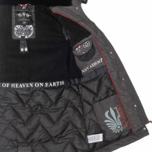 Navahoo Mangala Princess Damen Winter Parka Jacke TeddyfellAnthra-Gr.L