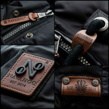 Navahoo Mangala Princess Damen Winter Parka Jacke TeddyfellAnthra-Gr.L