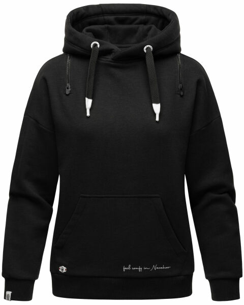 Navahoo Zuckerbärchen ladies sweatshirt hoodie pullover sweater hoodie Schwarz-Gr.XS