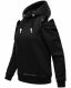 Navahoo Zuckerbärchen ladies sweatshirt hoodie pullover sweater hoodie Schwarz-Gr.XS