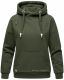 Navahoo Zuckerbärchen ladies sweatshirt hoodie pullover sweater hoodie D.Olive-Gr.L