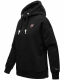 Navahoo Goldfee  ladies sweater hooded pullover sweatshirt Schwarz-Gr.S