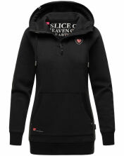 Navahoo Zauberelfe ladies hoodie pullover jumper with hood Schwarz-Gr.XS