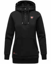 Navahoo Zauberelfe ladies hoodie pullover jumper with hood Schwarz-Gr.XS