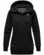 Navahoo Zauberelfe Damen Hoodie Pullover Pulli Sweater mit Kapuze Schwarz Größe M - Gr. 38