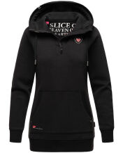 Navahoo Zauberelfe ladies hoodie pullover jumper with hood Schwarz-Gr.XL