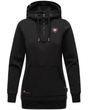 Navahoo Zauberelfe ladies hoodie pullover jumper with hood Schwarz-Gr.XL