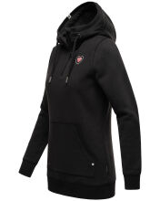 Navahoo Zauberelfe ladies hoodie pullover jumper with hood Schwarz-Gr.XL