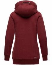 Navahoo Zauberelfe Damen Hoodie Pullover Pulli Sweater mit Kapuze Bordeaux Größe M - Gr. 38