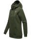 Navahoo Zauberelfe ladies hoodie pullover jumper with hood Olive-Gr.XS