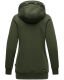 Navahoo Zauberelfe ladies hoodie pullover jumper with hood Olive-Gr.XS