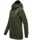 Navahoo Zauberelfe Damen Hoodie Pullover Pulli Sweater mit Kapuze Olive Größe M - Gr. 38