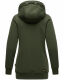 Navahoo Zauberelfe Damen Hoodie Pullover Pulli Sweater mit Kapuze Olive Größe M - Gr. 38