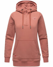 Navahoo Zauberelfe Damen Hoodie Pullover Pulli Sweater mit Kapuze Dunkelrosa Gr&ouml;&szlig;e M - Gr. 38