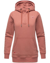 Navahoo Zauberelfe Damen Hoodie Pullover Pulli Sweater mit Kapuze Dunkelrosa Gr&ouml;&szlig;e XXL - Gr. 44