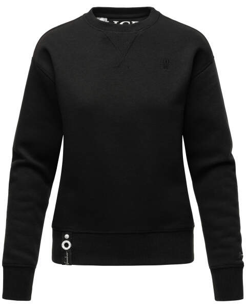 Navahoo Zuckerschnecke Damen Pullover Sweatshirt Pulli Sweater Schwarz Größe S - Gr. 36