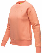 Navahoo Zuckerschnecke Damen Pullover Sweatshirt Pulli Sweater Apricot Größe M - Gr. 38