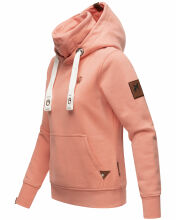 Navahoo Raniaa Damen Sweatshirt Hoodie Pullover Pulli Sweater Kapuze Apricot - Melange Größe XS - Gr. 34